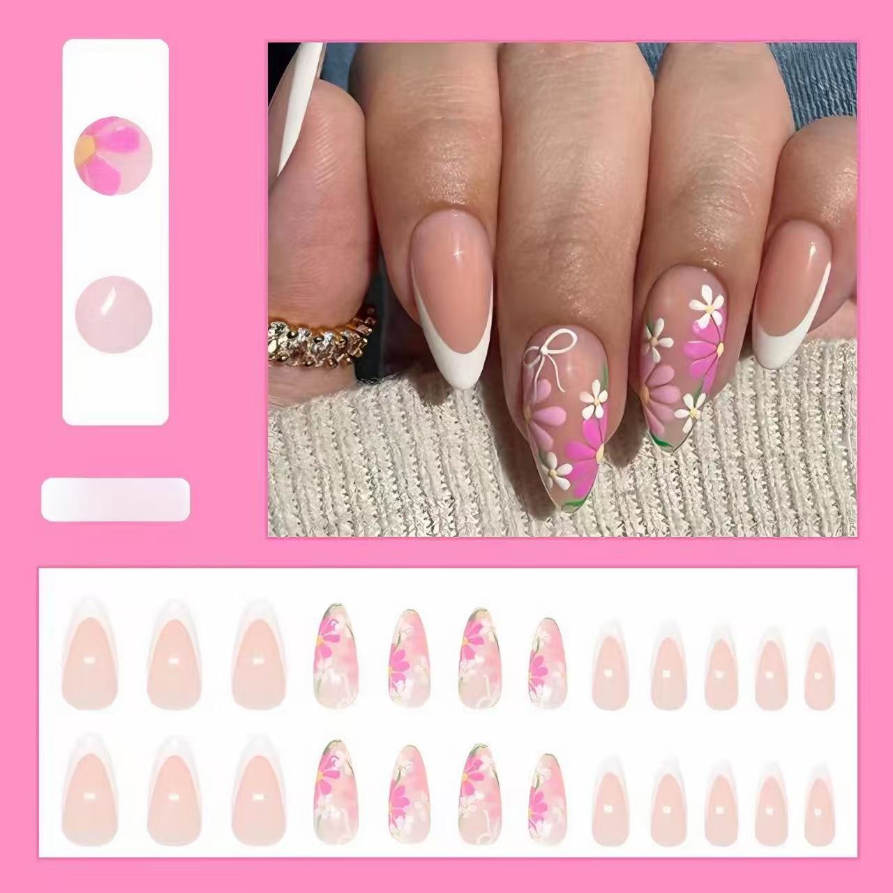 Lucky Flower Nails
