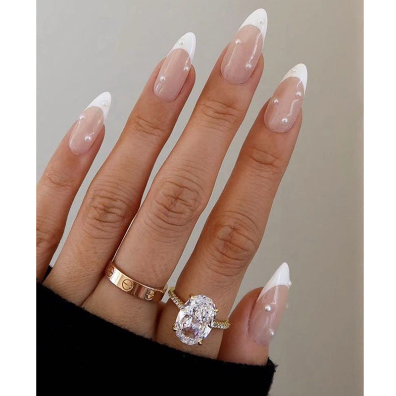 Waterdrop Diamond Nail