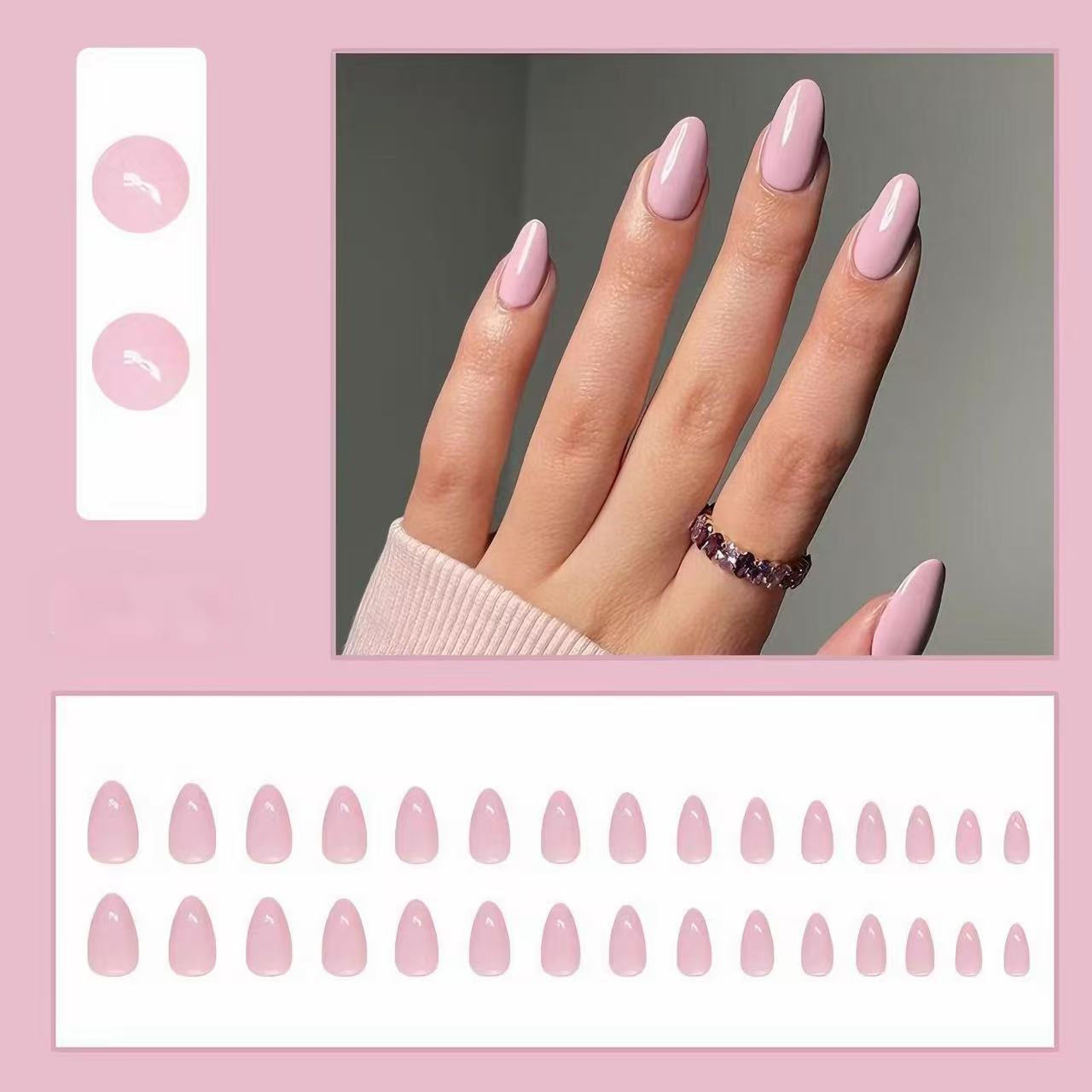 pink nails